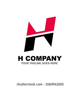 H letter logo design vector icon