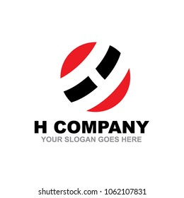H letter logo design vector icon