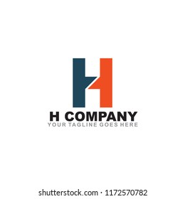 H letter logo design vector template