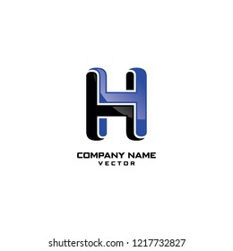 H Letter Logo Design Vector