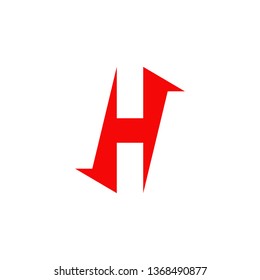 H letter logo design vector template
