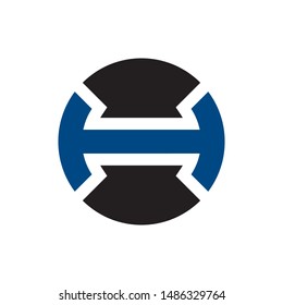 H letter logo design vector