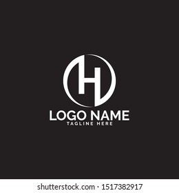 H letter logo design vector template 