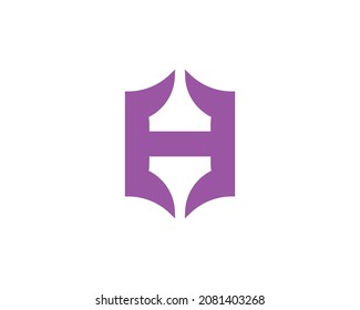H letter logo design vector template