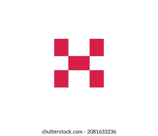 H letter logo design vector template