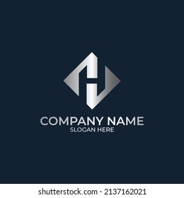 H Letter Logo Design Vector