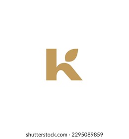 h Buchstabe Logo Design-Vektorgrafik mit Blättern