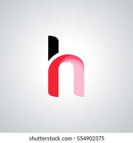 H Letter logo design vector element
