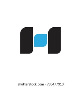 H letter logo design vector
