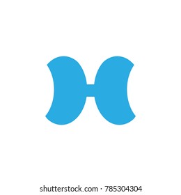 H letter logo design vector