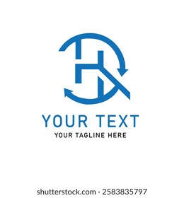 h letter logo design for your business