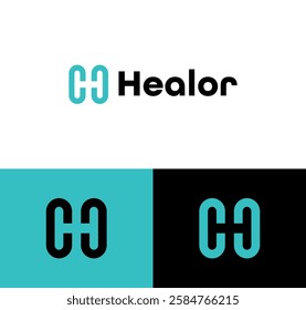 h letter logo with first aid - medical logo - healthcare logo- h logo 