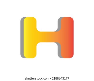 H letter Logo icon design template element
