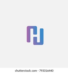 H letter logo . H icon logo template