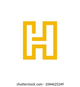 H letter logo initials