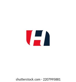 H letter logo. Modern logo idea sign. Universal emblem vector icon. H logo icon design template elements.