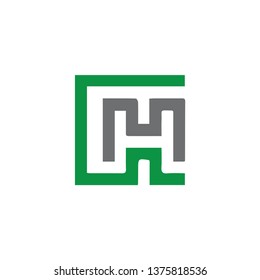 H Letter Logo simple and Unique Design.