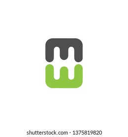 H Letter Logo simple and Unique Design.