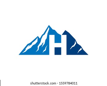 H Letter logo or symbol template