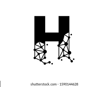 H letter logo or symbol template design