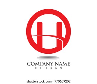 H Letter Logo Template