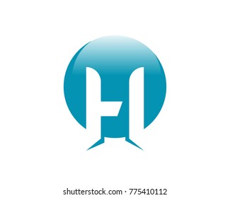 H Letter Logo Template
