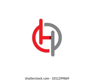 H Letter Logo Template Design Vector illustration
