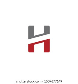 H Letter Logo Template Design Vector illustration
