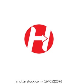 H Letter Logo Template Design Vector illustration