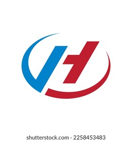 H Letter Logo Template Design Vector illustration