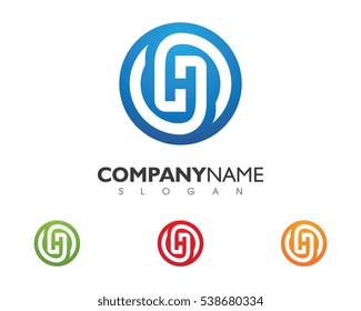 H Letter Logo Template Design Vector