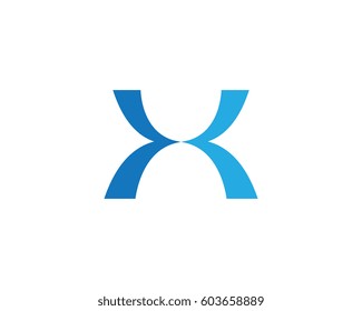 H Letter Logo Template Design Vector illustration
