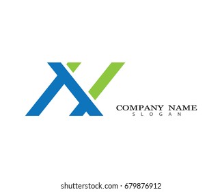 H Letter Logo Template Design Vector illustration