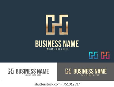 H Letter Logo Template Design Vector 