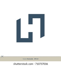 H Letter Logo Template Illustration Design. Vector EPS 10.