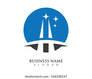 H Letter Logo Template vector illustration design
