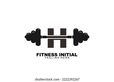 H Letter logo template for your branding.
