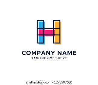 H Letter Logo Vector Design