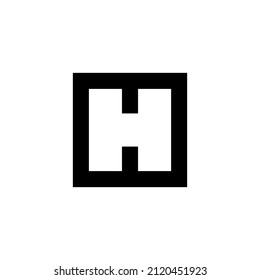 H letter logo vector illustration
