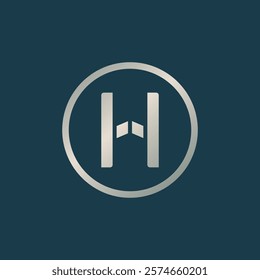 H letter logo vector illustration