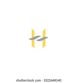 h letter logo vector inspirations