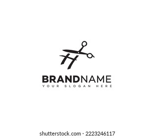 H Letter Logo Vector Template beauty salon logo