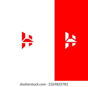 H Letter Logo Vector Template Abstract Monogram Symbol 
