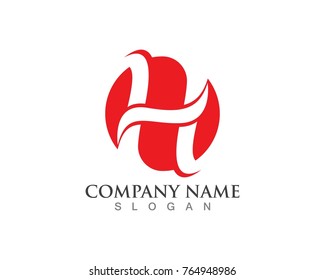 H Letter Logos Template