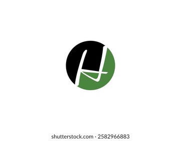 H Letter modern logo design with vector icon template