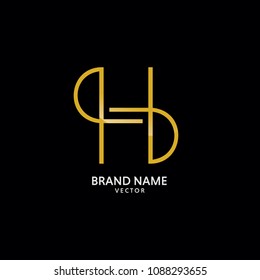 H Letter Monogram Logo Design