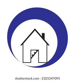 H Letter Property Logo Template