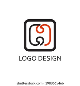 H letter for simple logo design