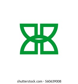 h letter vector logo