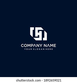 h letter vector logo abstract template